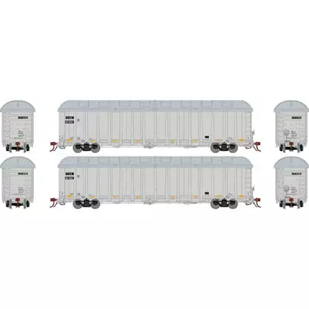 Athearn Genesis GN12564 N Scale NSC 6400 Gondola With Cover CIGX 2 Pack 2 Athearn Genesis GN12564 N Scale NSC 6400 Gondola With Cover CIGX 2 Pack - Image 2