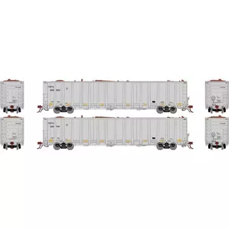 Athearn Genesis GN12567 N Scale NSC 6400 Gondola With Load FWTX 2 Pack 2 Athearn Genesis GN12567 N Scale NSC 6400 Gondola With Load FWTX 2 Pack - Image 2