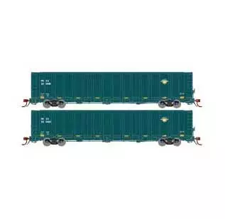 Athearn Genesis GN12588 N Scale NSC 6400 Gondola IWXX 2 Pack 1 Athearn Genesis GN12588 N Scale NSC 6400 Gondola IWXX 2 Pack