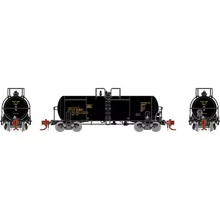 Athearn Genesis GN15327 N Scale 13,000 Gallon Acid Tank Car "Black" UTLX 13861 2 Athearn Genesis GN15327 N Scale 13,000 Gallon Acid Tank Car "Black" UTLX 13861 - Image 2