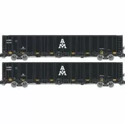 Athearn Genesis GN6720 N Scale NSC 6000 Gondola With Load AIMX 2 Pack #1