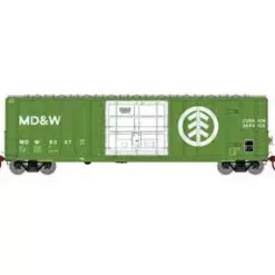 Athearn HO Scale 18679 50' FMC 5327 Boxcar Minnesota Dakota & Western MDW 8047