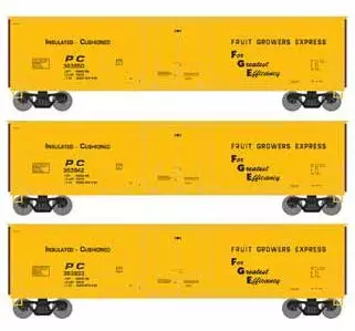 Athearn HO 76131 50' Youngstown Plug Door Boxcar Penn Central PC 3 Pack 1 Athearn HO 76131 50' Youngstown Plug Door Boxcar Penn Central PC 3 Pack