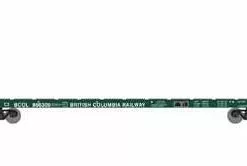 Athearn HO 90535 60' Bulkhead Flatcar British Columbia Railway BCOL 866309