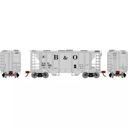 Athearn HO Scale 15413 PS-2 2003 Covered Hopper Baltimore & Ohio B&O 631156 2 Athearn HO Scale 15413 PS-2 2003 Covered Hopper Baltimore & Ohio B&O 631156 - Image 2