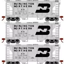 Athearn HO Scale 15417 PS-2 2003 Covered Hopper Burlington Northern BN 3 Pack
