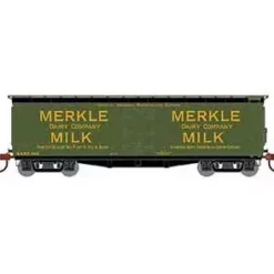 Athearn HO Scale 84720 40' Pfaudler Milk Car Merkle GARE 742