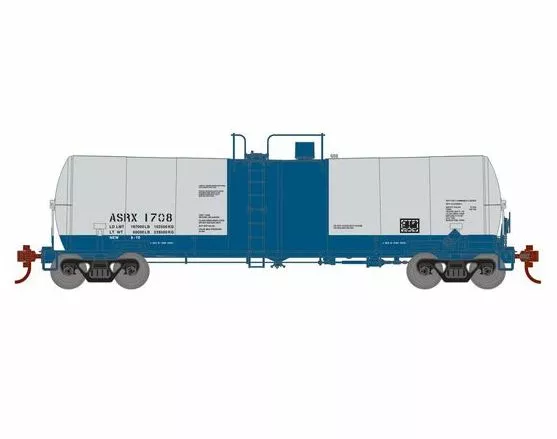 Athearn RTR 16394 HO Scale 16k Clay Slurry Tank Car Amstar ASRX 1708 1 Athearn RTR 16394 HO Scale 16k Clay Slurry Tank Car Amstar ASRX 1708