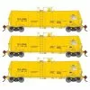 Athearn RTR 16398 HO Scale 16k Clay Slurry Tank Car Trinity TILX 3 Pack