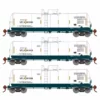 Athearn RTR 16401 HO Scale 16k Clay Slurry Tank Car Union UTLX 3 Pack