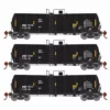 Athearn RTR 16407 HO Scale 16k Clay Slurry Tank Car Amoco AMOX 3 Pack