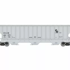 Athearn RTR 22268 HO Scale PS 4740 Covered Hopper Chesapeake & Ohio C&O 603379