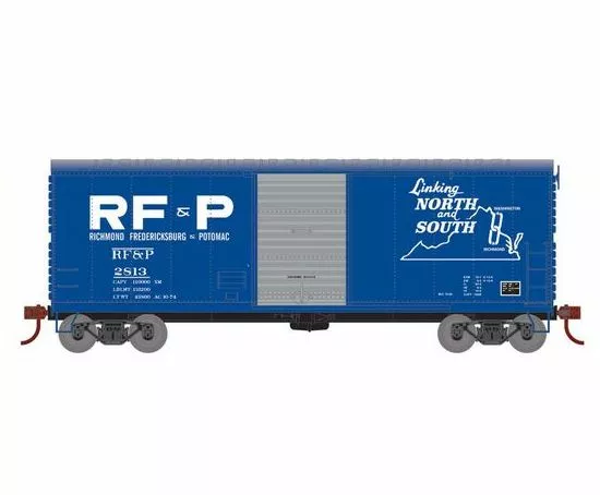 Athearn RTR 67975 HO Scale 40' Modernized Boxcar RF&P 2813 1 Athearn RTR 67975 HO Scale 40' Modernized Boxcar RF&P 2813