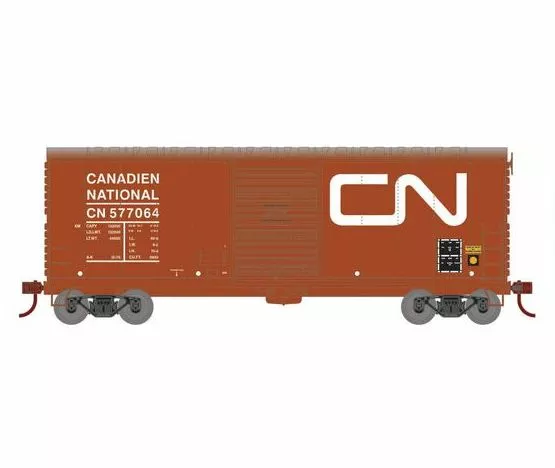 Athearn RTR 69442 HO Scale 40' Modernized Boxcar Canadian National CN 577064 1 Athearn RTR 69442 HO Scale 40' Modernized Boxcar Canadian National CN 577064