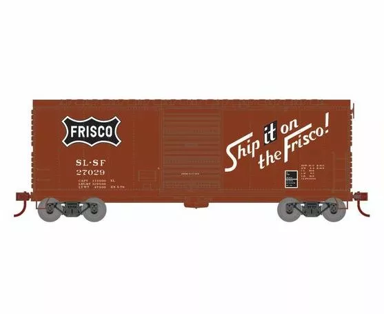 Athearn RTR 69446 HO Scale 40' Modernized Boxcar Frisco SLSF 27029 1 Athearn RTR 69446 HO Scale 40' Modernized Boxcar Frisco SLSF 27029