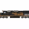 Athearn RTR 71754 HO Scale EMD SD40T-2 Rio Grande D&RGW 5410 DC