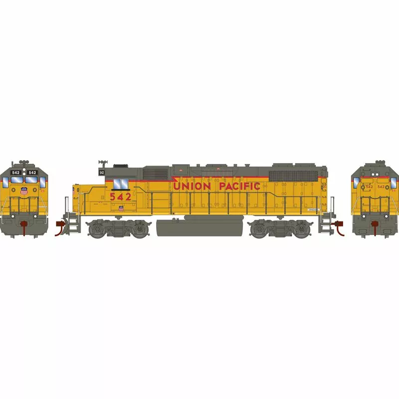 Athearn RTR 72196 HO Scale EMD GP38-2 Union Pacific UP 542 Sound-Ready W/ Speaker 2 Athearn RTR 72196 HO Scale EMD GP38-2 Union Pacific UP 542 Sound-Ready W/ Speaker - Image 2