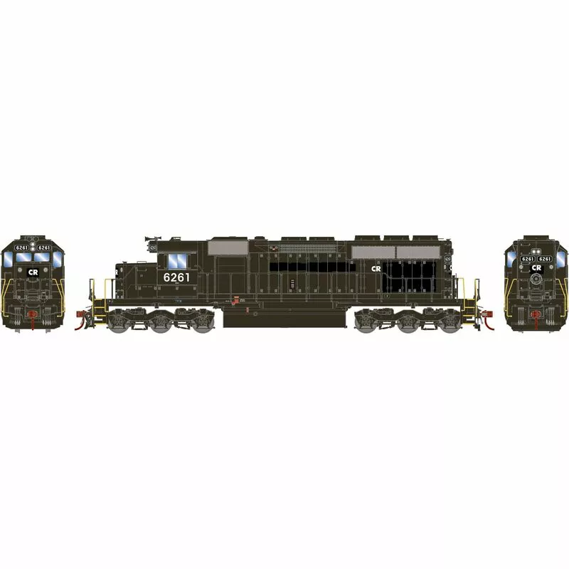 Athearn RTR 73638 HO Scale EMD SD40 Conrail CR 6261 DC 2 Athearn RTR 73638 HO Scale EMD SD40 Conrail CR 6261 DC - Image 2