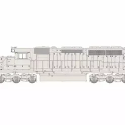 Athearn RTR 73647 HO Scale EMD SD40 Undecorated DC