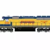 Athearn RTR 73746 HO Scale EMD SD40 Fort Worth & Western FWWR 2030 DCC & Sound