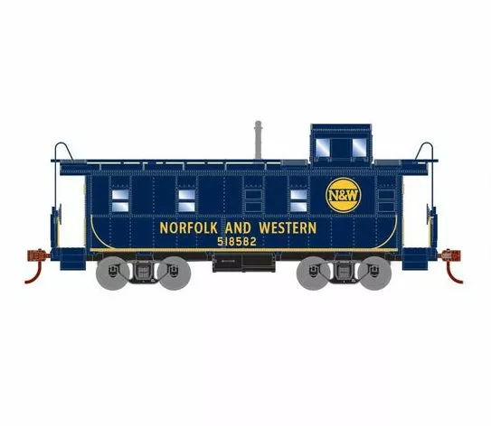 Athearn RTR 74032 HO Scale Cupola Caboose Norfolk & Western N&W 518582 1 Athearn RTR 74032 HO Scale Cupola Caboose Norfolk & Western N&W 518582