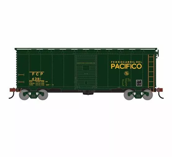 Athearn RTR 75346 HO Scale 40' Single Door Boxcar Ferrocarril FCP 4381 1 Athearn RTR 75346 HO Scale 40' Single Door Boxcar Ferrocarril FCP 4381