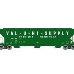 Athearn RTR 81590 HO 54' FMC 4700 Covered Hopper Val-U-Hi VUHX 110
