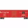 Athearn Roundhouse 15095 HO Scale 50' PS-1 Single Sliding Door Boxcar Burlington CB&Q 22866