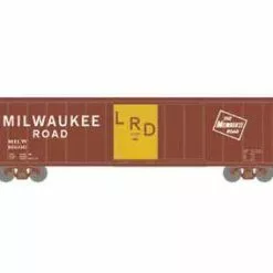 Athearn Roundhouse 15096 HO Scale 50' PS-1 Single Sliding Door Boxcar Milwaukee Road MILW 16606