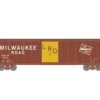 Athearn Roundhouse 15097 HO Scale 50' PS-1 Single Sliding Door Boxcar Milwaukee Road MILW 16611