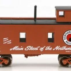 Athearn Roundhouse 84269 HO Scale 3 Window Caboose Northern Pacific NP 1743 - NOS