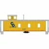 Athearn Roundhouse 84368 HO Scale 3 Window Caboose Chesapeake & Ohio C&O A481 - NOS