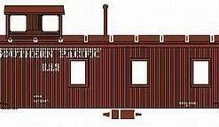 Athearn Roundhouse 84389 HO Scale 3 Window Caboose Southern Pacific SP 656 - NOS