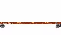 Athearn HO 90543 60' Bulkhead Flatcar BNSF 545188